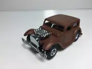 AFX-tras 1932 Hot Pepper Sedan BROWN & AW chassi for Aurora AFX Limited run NEW