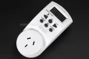 Arlec/Click 24h Digital Timer Electrical Powerpoint Power Point Back Up Battery