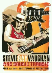 Concert Posters # 12 - 8 x 10 T-shirt iron-on transfer Stevie Ray Vaughan