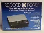 RECORD-O-FONE ROF 4400 VOX VINTAGE TELEPHONE ANSWERING MACHINE TAPE RECORDER