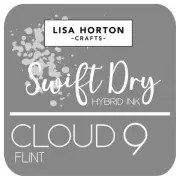 Lisa Horton Crafts Cloud 9 Swift Dry Hybrid Ink Pad-Flint A5002BSS-G1F9S