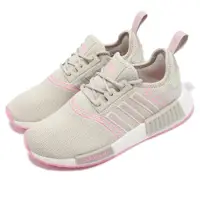 在飛比找PChome24h購物優惠-adidas 愛迪達 休閒鞋 NMD_R1 W 女鞋 米白 