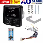 4 In Bluetooth MP5 Player USB AM FM Compatible Marine UTV Gauge Stereo Radio AU