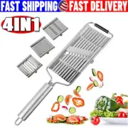 Cut Set BEST Multi-Purpose Vegetable Slicer Cuts Stainless Steel Grater Shredder