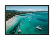 Tangalooma Wrecks Framed Print Fine Art Poster Print
