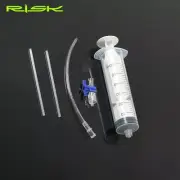 Tubeless Sealant Injector 60ml Syringe Rubber Hose Kit Tire Tubeless Valves