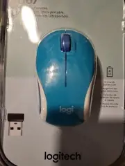 Logitech Wireless Mini Mouse M187, Pocket Sized Ultra Portable Mouse, Teal