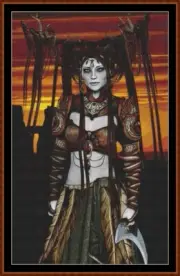 THE SOLSTICE cross stitch pattern (punto cruz) {fa