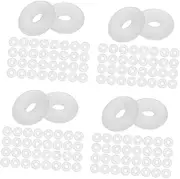 [Totority] Bracelet Bracelet Positioning Beads Drain Rack Sinks Pendant Gaskets Bracelets Accessory Lampshade Rim Sinks Desktop Bracket Eyelash Tool Tweezers Tweezers Rubber White