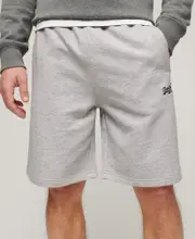 Essential Logo Jersey Shorts | Glacier Grey Marle