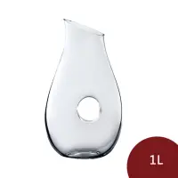 在飛比找momo購物網優惠-【Muurla】O系列 北歐玻璃水瓶 玻璃瓶 1L