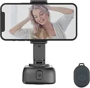 BOEICA 2023 Upgraded,Q11 AI Auto Face Tracking Tripod 360 Rotation, No App Gesture Control Content Creator Essentials Auto Tracking Phone Holder 360 Phone Camera Mount Stand,Long Battery Life