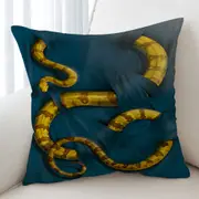 Wild Animal Art Boa Constrictor Snake Cushion Cover