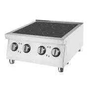 Apuro 4 Zone Induction Hob 2 x 3kW - Induction Cooking (CU558-A) - CU558-A
