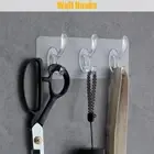 Bathroom Accessories Towel Holder Door Hook Coat Hanger Storage Rack Wall Hooks