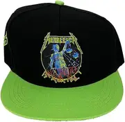 [Iron Maiden] Metallica And Justice For All Snapback Baseball Cap One Size