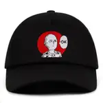 一拳超人棒球帽埼玉爸爸帽子刺繡 100% 純棉動漫粉絲帽子一拳超人 SNAPBACK 時尚