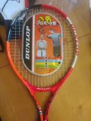 Dunlop Junior 25 Tennis Racket BRAND NEW W/Cover Grip White Authentic