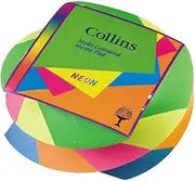 Collins Colour Block Memo Pad, Neon Swirl