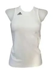 Women’s Adidas White Activewear Top Size XSmall NWT Shirt Climacool