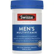 Swisse Ultivite Men's Multivitamin 100 Tablets