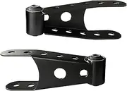 2-3" Suspension Rear Drop Lowering Shackles: Replacement for Chevy Silverado GMC Sierra 1500 C1500 K1500 - Leaf Spring Drop Shackle Kit for Dodge Ram Ford F150 Ranger Replace# 6400 410520