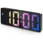Digital Alarm Clock, LED Clock for Bedroom, Electronic Desktop Clock with1317