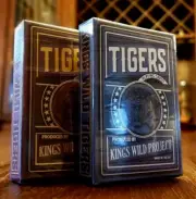 Gilded Tigers v2. Playing Cards Set by Kings Wild Project - Only 200 Made! RARE