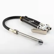 6 inch Dual Head Commercial Tire Inflator Air Chuck w/ Pressure Gauge Car Truck