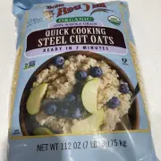 Bob's Red Mill Organic Quick Cooking Steel Cut Oats, 112 OZ (7 lbs.)