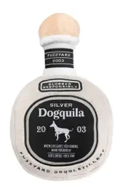 Silver Dogquila Dog & Puppy Plush Toy with Squeaker by FuzzYard