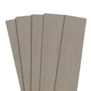 Frame It All Composite Fence Picket 5.51" River Birch Capped Driftwood 5-Pack