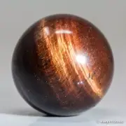 28g27mm Red Tiger Eye Sphere Crystal Ball Natural Quartz Healing Gemstone Chakra