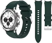 [SUPENG] Strap Compatible with Samsung Galaxy Watch 4 Classic 46mm 42mm Smartwatch Silicone Seamless Bracelet Correa Galaxy Watch 4 44mm 40mm Band (Color : Color 8, Size : Galaxy Watch 4 44mm)