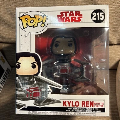 STAR WARS Kyle Ren with Tie Fighter #215 VHTF!