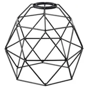 BRUNSTA pendant lamp shade, black, 20 cm