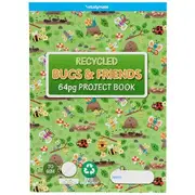 Studymate 335x240 24mm Dotted Thirds Recycled Book 64Pg