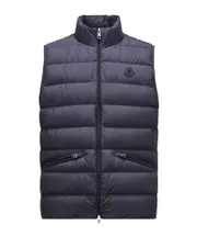 Moncler Lechtal Down Gilet 2,3,4,5,6 navy blue