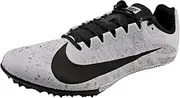 [Nike] Unisex Zoom Rival S 9 Track Spike Pure Platinum/Metallic Silver/Black 14.5 Women/13 Men