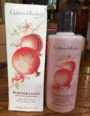 Crabtree and Evelyn Pomegranate, Argan, and Grapeseed Bath & Shower Gel, 250 ml