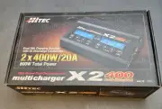 HiTec multi charger X2 400 Hobby RC Car Battery