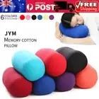 Roll Pillow Home Seat Head Rest Neck Support Travel Micro Mini Microbead Cushion