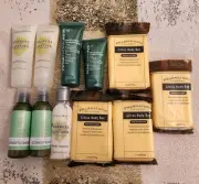 Crabtree & Evelyn Mixed Lot Of Shampoo Conditioner Lotion Body Bars Travel Size