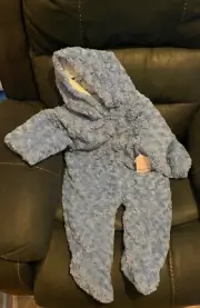 infant Jumpsuit/snowsuit Made With Love-Brand size 24months, NEW