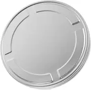 Metal Storage Case Round Design Portable Holders Tinplate Organizer for Compact Lightweight Space Saving Storage
