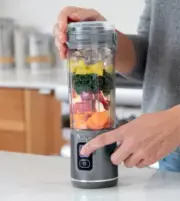 Ninja Blast Port. Blender, Cordless, 18oz.Leakproof-Lid, USB-C Rechargeable 2pcs