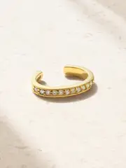 [Anita Ko] Anita Ko - 18-karat Gold Diamond Ear Cuff - One size One size Gold