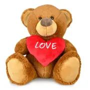 My Buddy Bear 70cm Love Brown Soft Animal Plush Kids/Children Stuffed Toy 3+