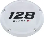 Custom Engraving 128 Stage IV Derby Cover Chrome Harley Davidson Softail