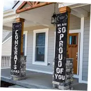Graduation Decorations 2021 - Class of 2021 & Congrats Graduation Porch Sign